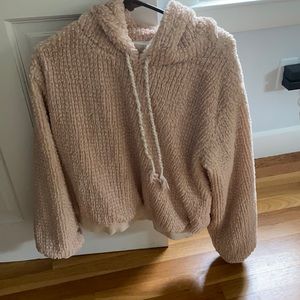 Like new fuzzy sweatshirt from anthropology